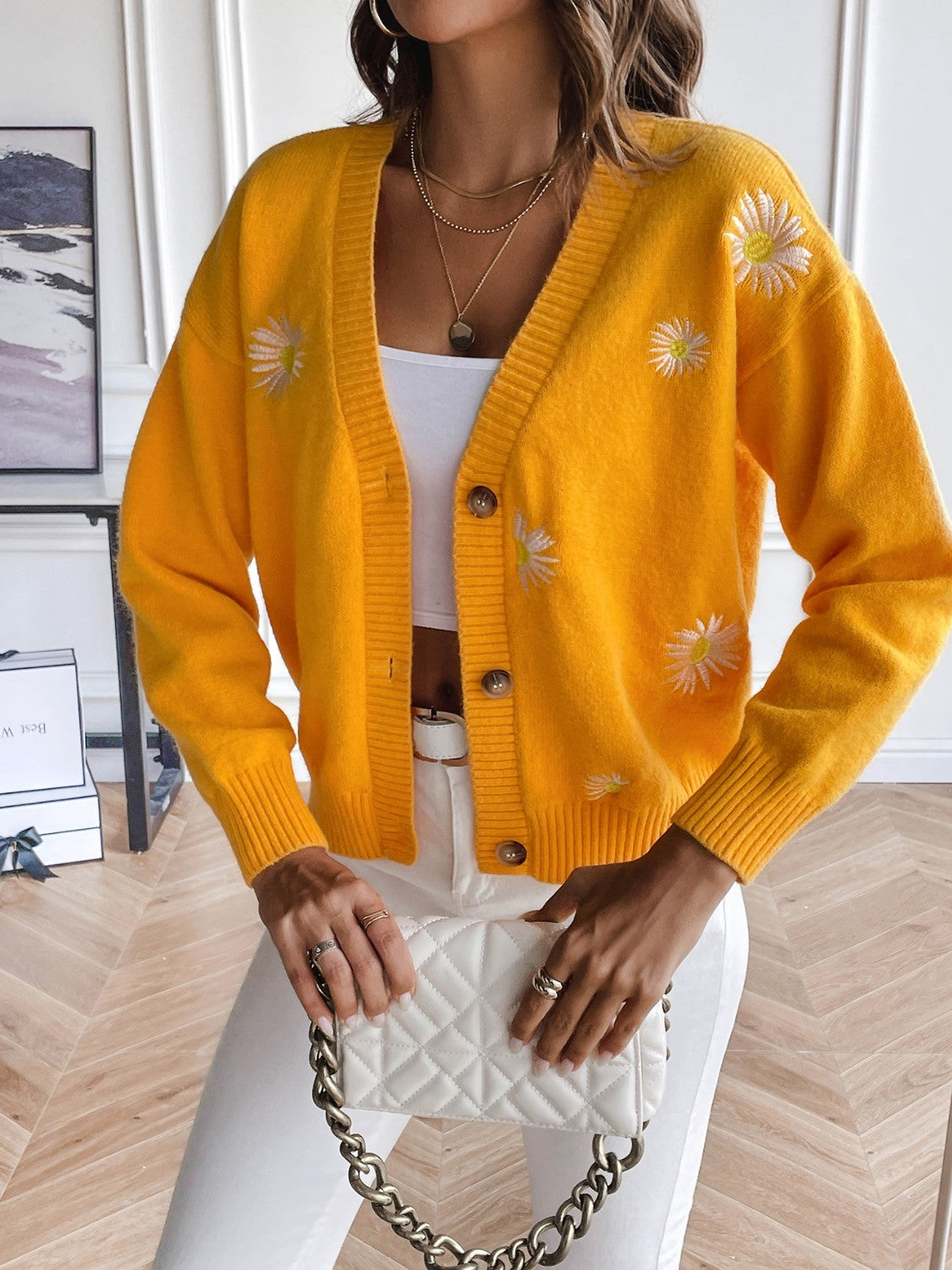 Floral Button Up Cardigan (7)