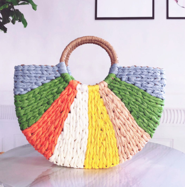 Mixed Woven Bag variant CJBHNSNS14705-Color-No lined|CJBHNSNS14705-Color-With lined