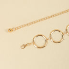 Circle Metal Chain Belt photo 3