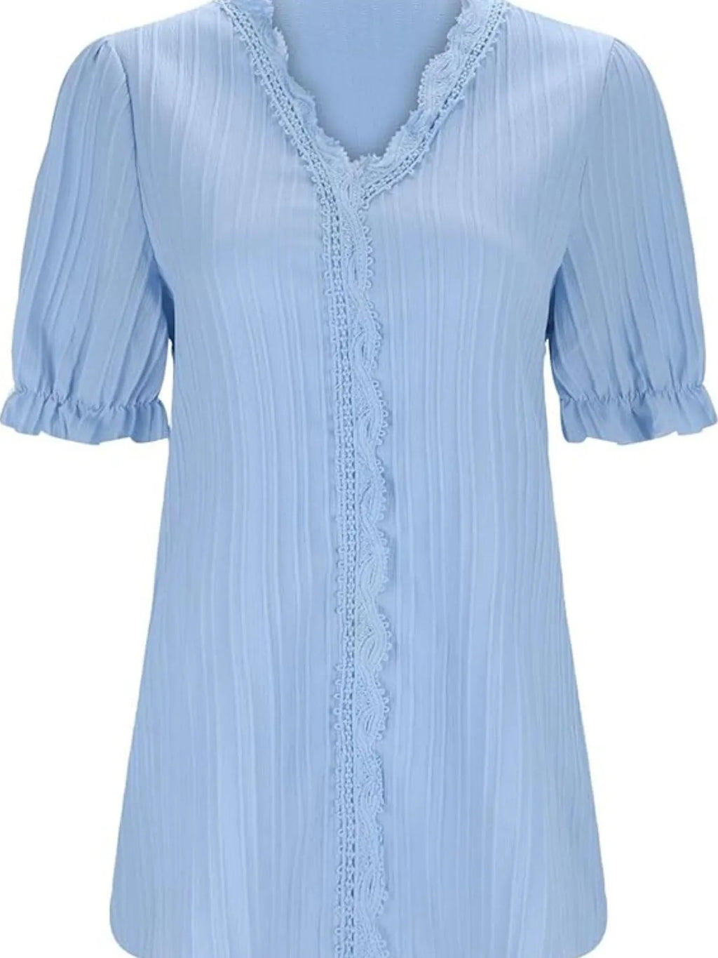 Full Size Lace Detail V-neck Blouse Plus (16)