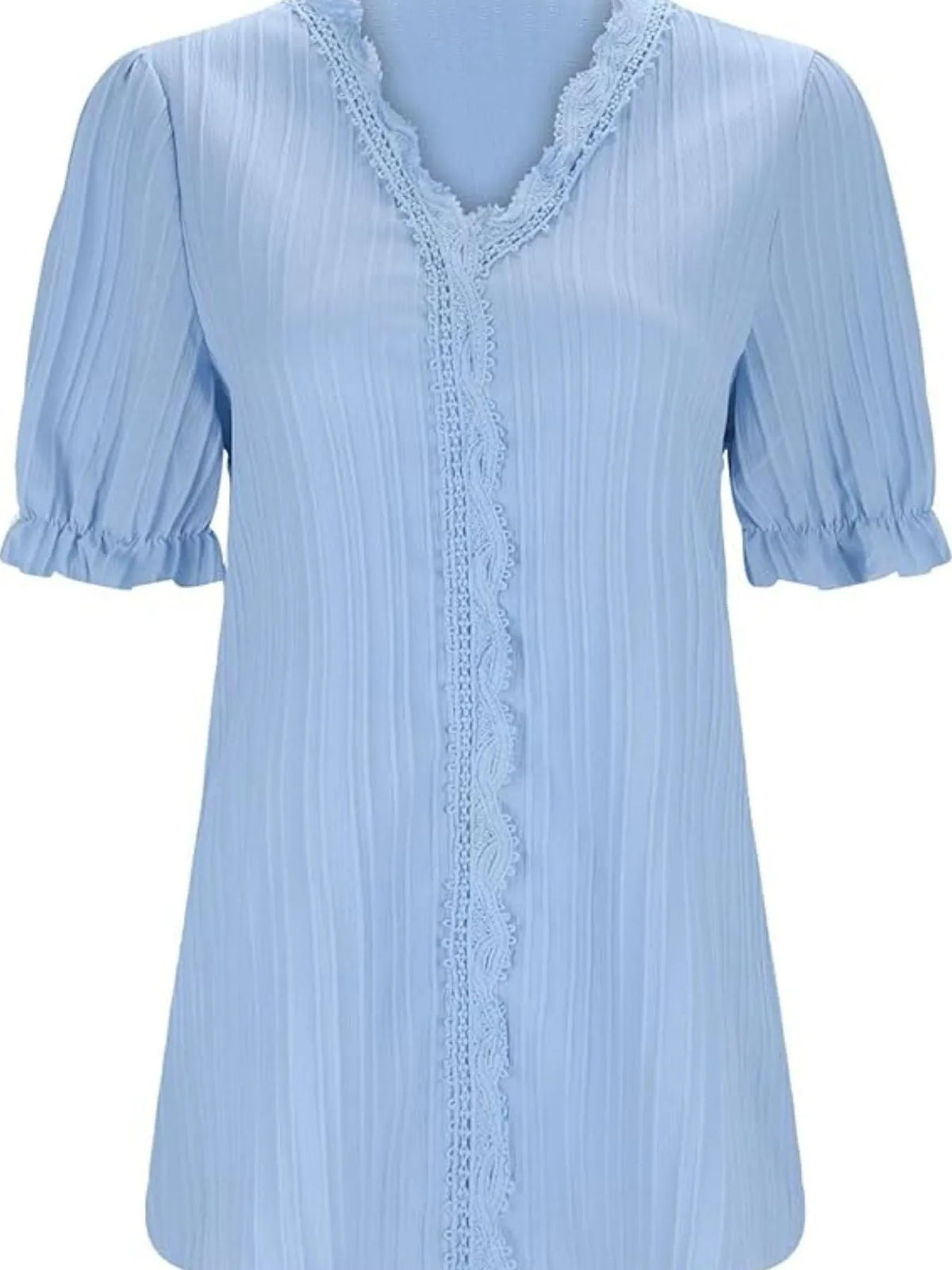 Full Size Lace Detail V-neck Blouse Plus (16)