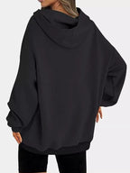 Drop Shoulder Long Sleeve Hoodie (2)