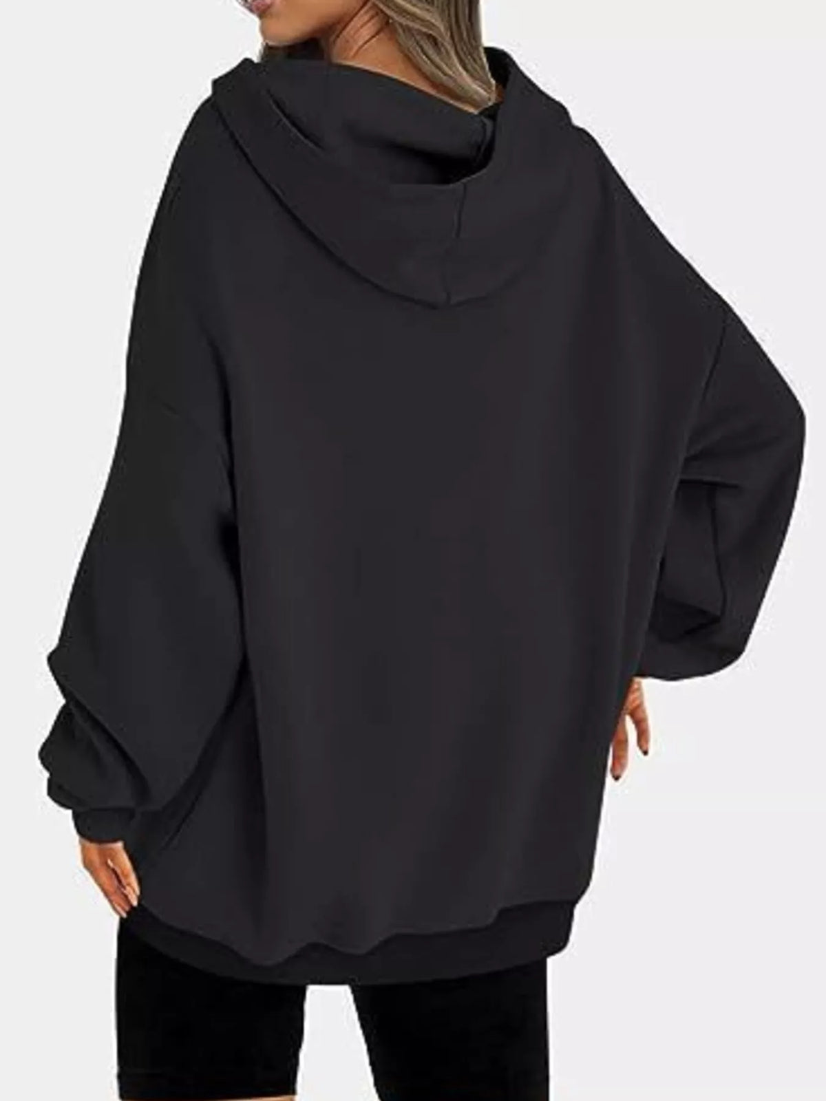 Drop Shoulder Long Sleeve Hoodie (2)
