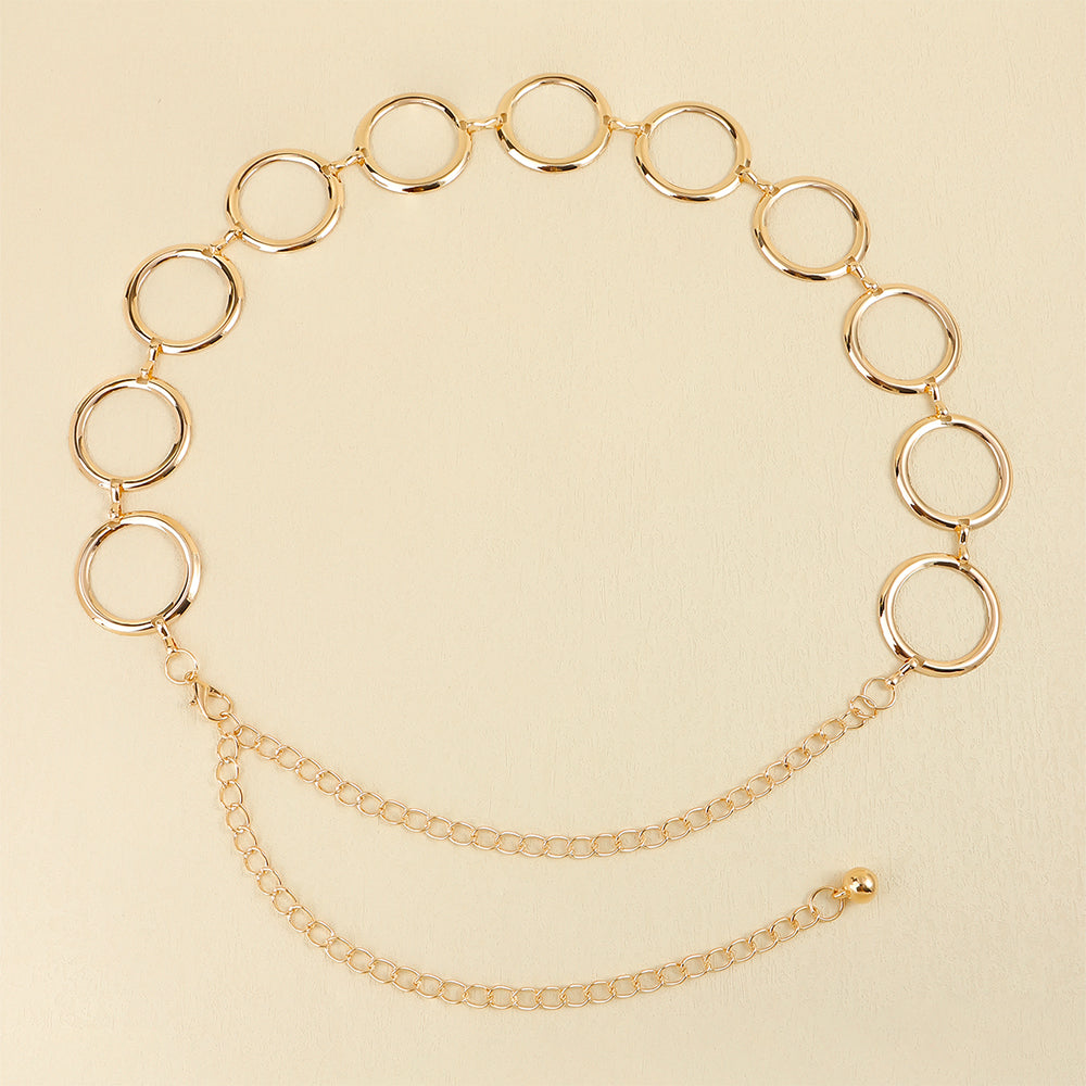 Circle Metal Chain Belt photo 6