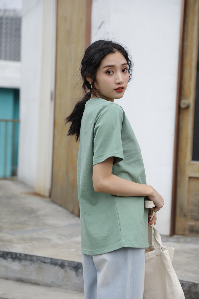 Letter Printed T-shirt White photo 14