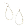 Metal Water Drop Hollow Stud Earrings Simple Pattern variant CJLX194984901AZ