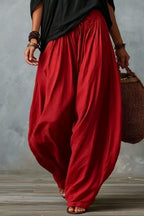 Full Size Off-shoulder Top Wide-leg Pants Set Plus (2)