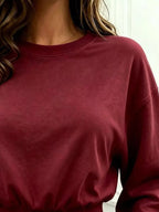 Long Sleeve Crop Sweatshirt (7)