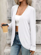 Open Front Long Sleeve Cardigan (26)