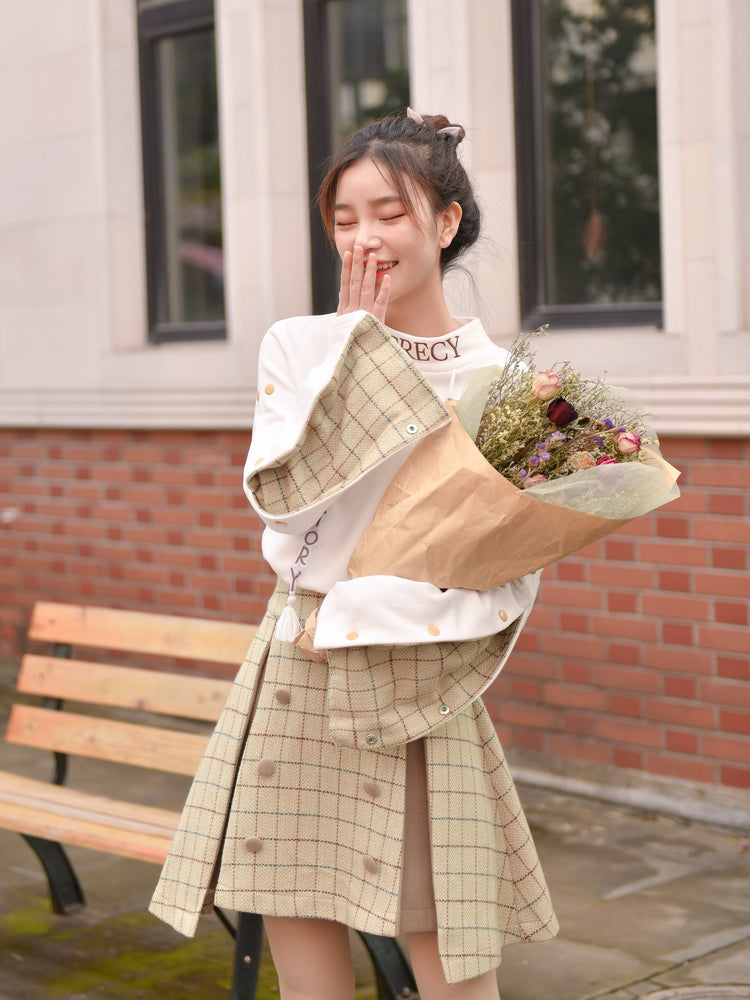Woolen Skirt Plaid photo 4