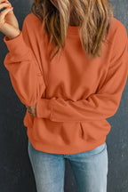 Round Neck Dropped Shoulder Sweatshirt (26)
