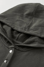 Quarter-snap Dropped Shoulder Hoodie (29)