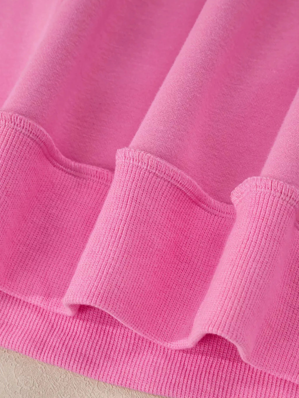 Mock Neck Exposed Seam Long Sleeve Sweatshirt (8)