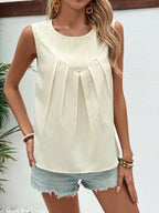 Ruched Round Neck Tank (14)