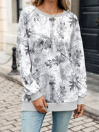 Camouflage Print Crewneck Sweatshirt (11)