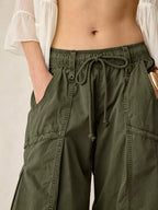 High-waisted Cargo Wide-leg Pants (26)