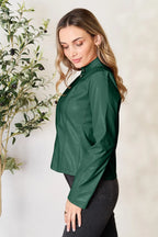 Mock Neck Zip Up Jacket (5)