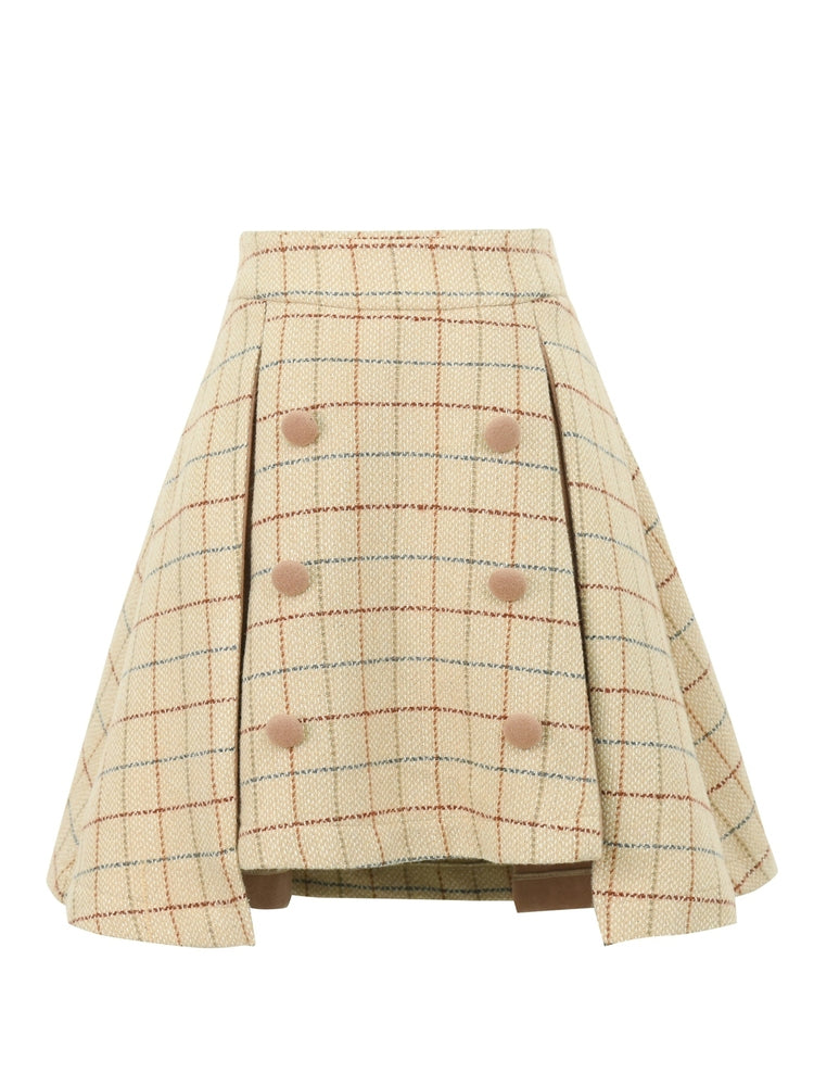 Woolen Skirt Plaid photo 1