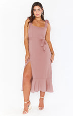 Suspender Split Dress for Women (14)
