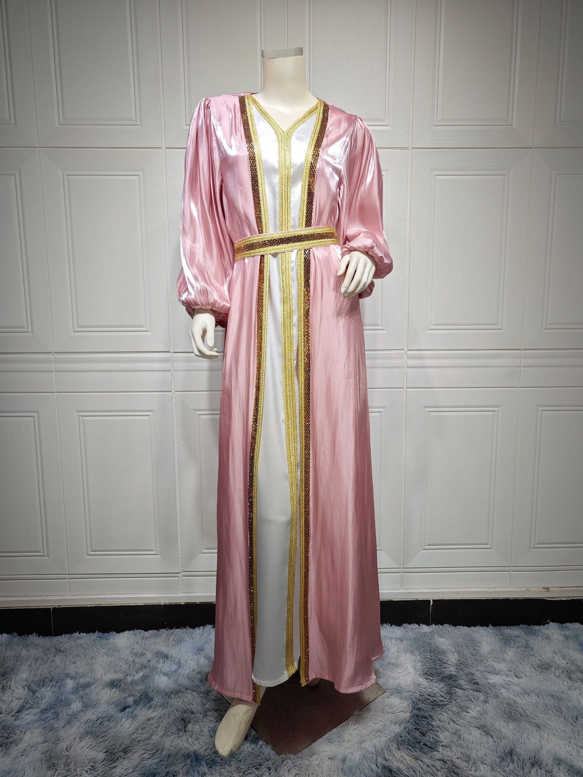 Bright Silk Satin Dress variant CJLY170271621UF|CJLY170271622VE|CJLY170271623WD|CJLY170271624XC|CJLY170271625YB