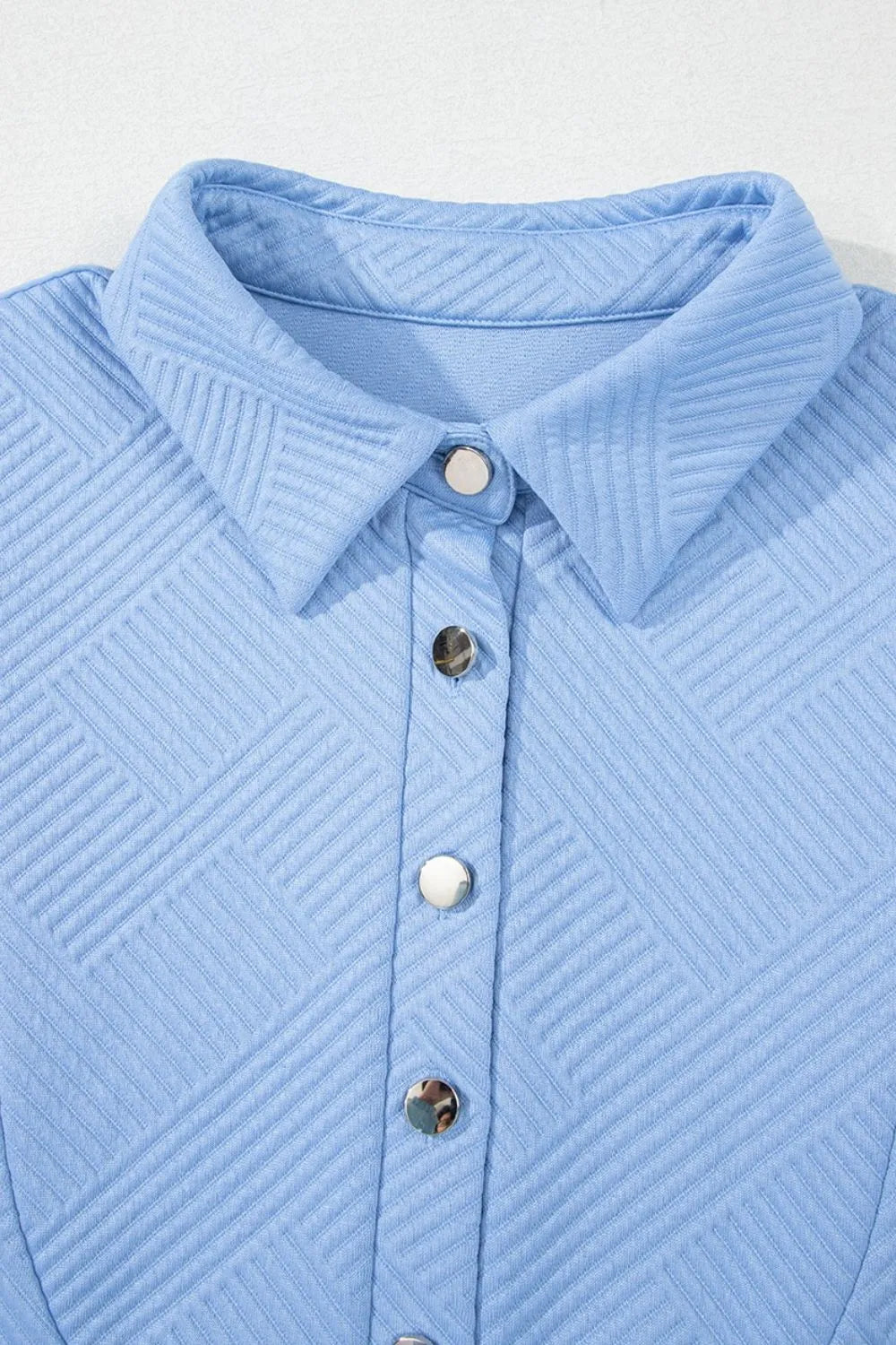 Button Front Short Sleeve Mini Dress (14)