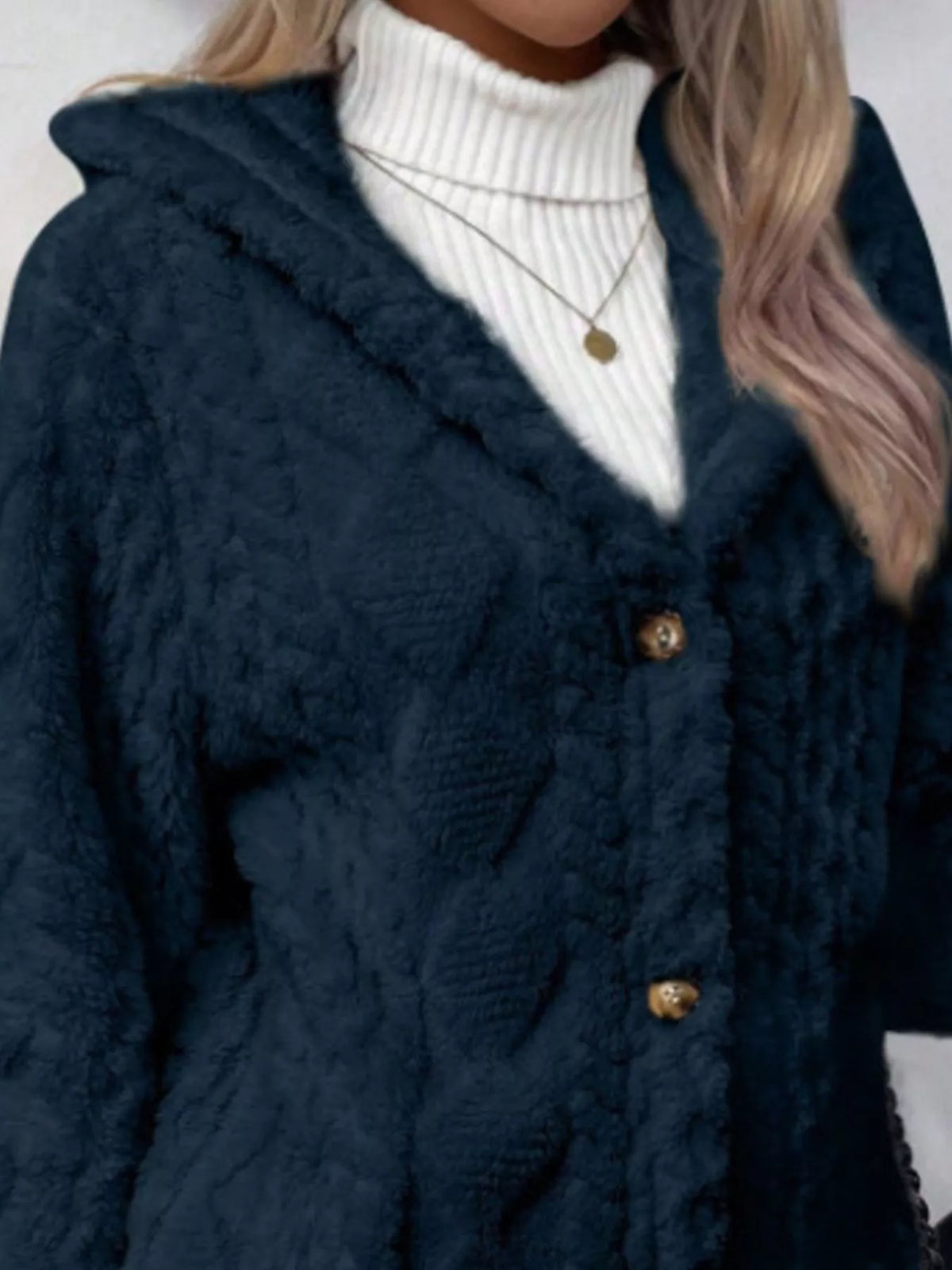 Full Size Button-down Hooded Outerwear Plus (27)