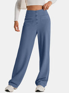 High Waist Wide Leg Pants (2)