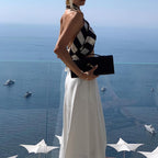 Solid Color Wide-leg Pants photo 3