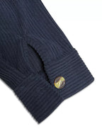 Hooded Corduroy Button-down Jacket (4)