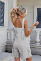 V-neck Adjustable Strap Romper (6)