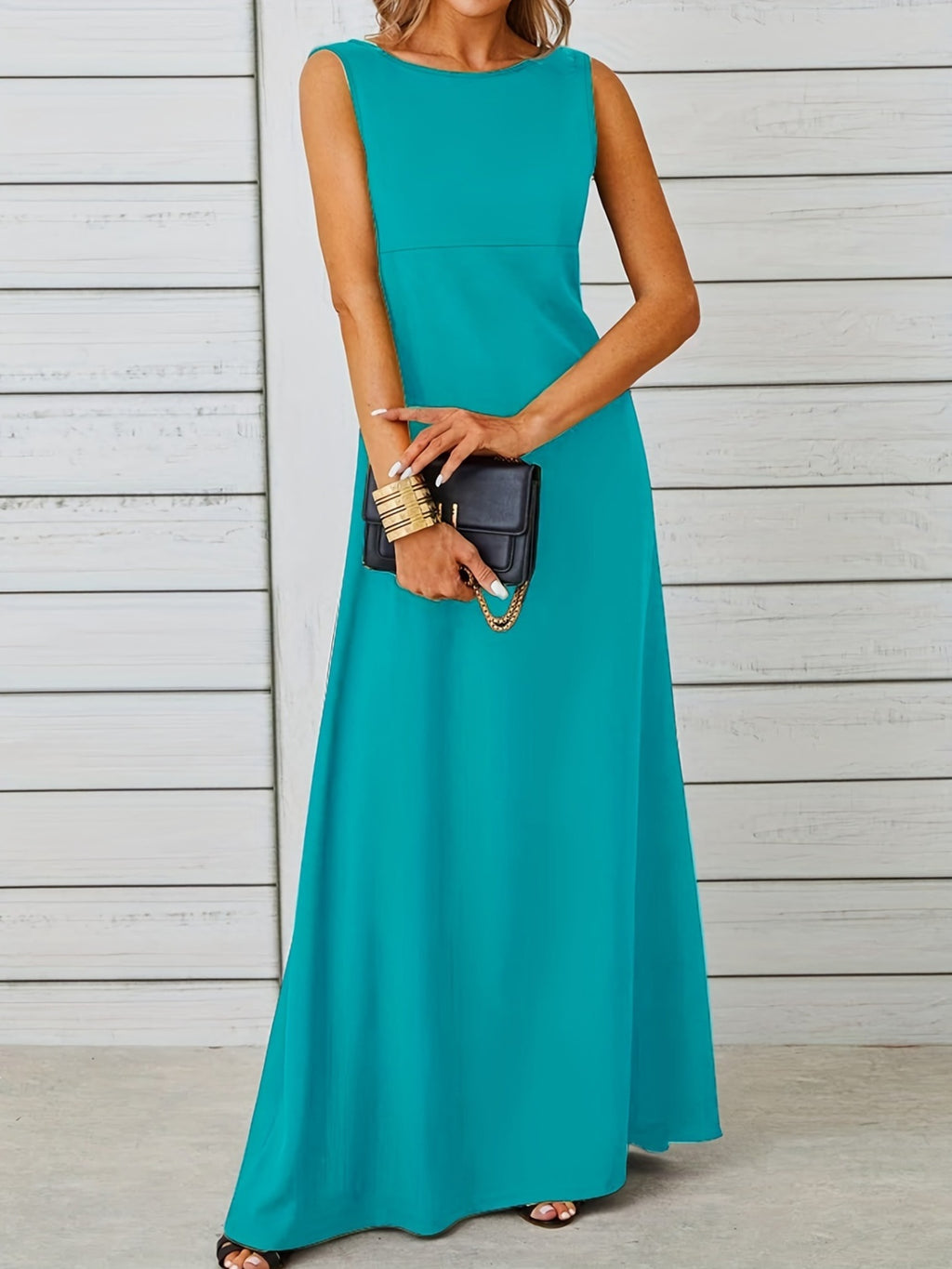 Sleeveless Flowy Maxi Dress (9)