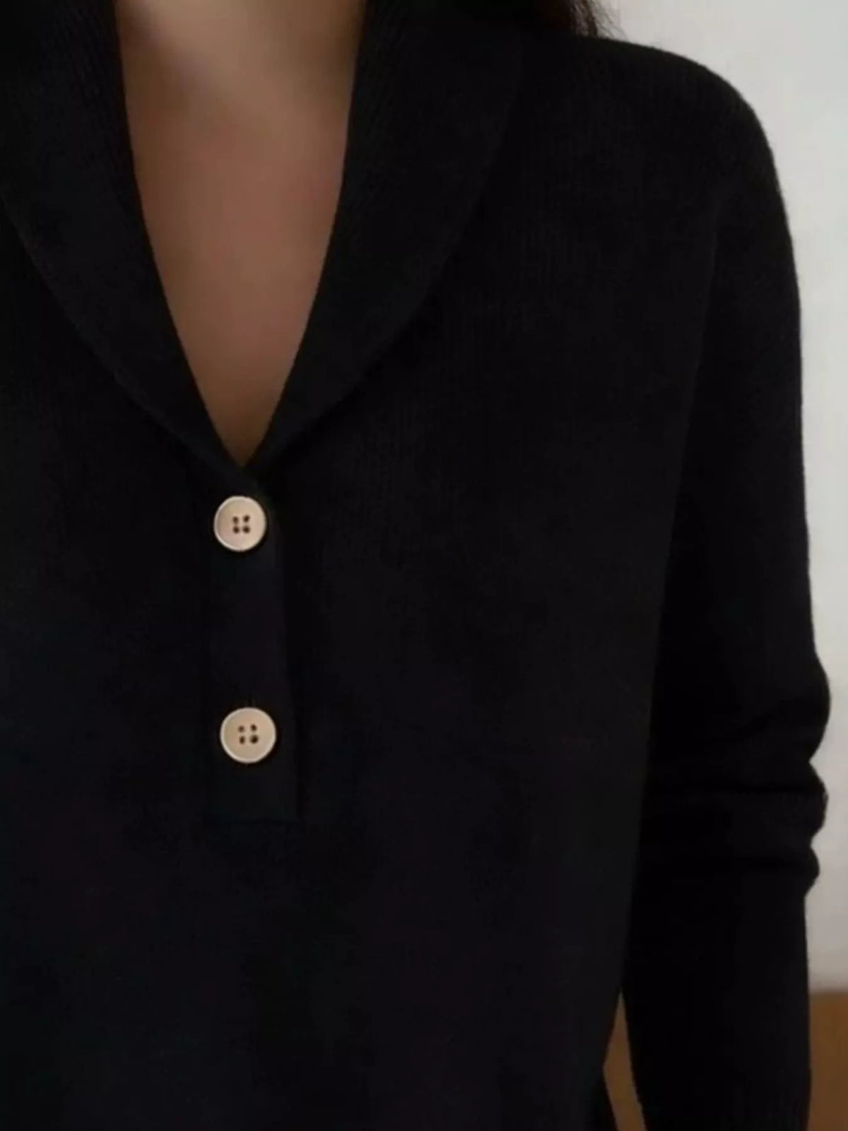 Button Detail Long Sleeve Sweater (8)