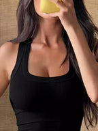 Ribbed Knit Slim Fit Tank (23)