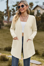 Open Front Long Sleeve Cardigan (13)
