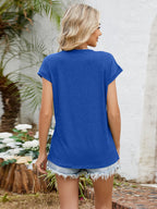Relaxed Fit V-neck T-shirt (6)