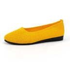 Solid Color Mesh Flat Slip-ons (18)