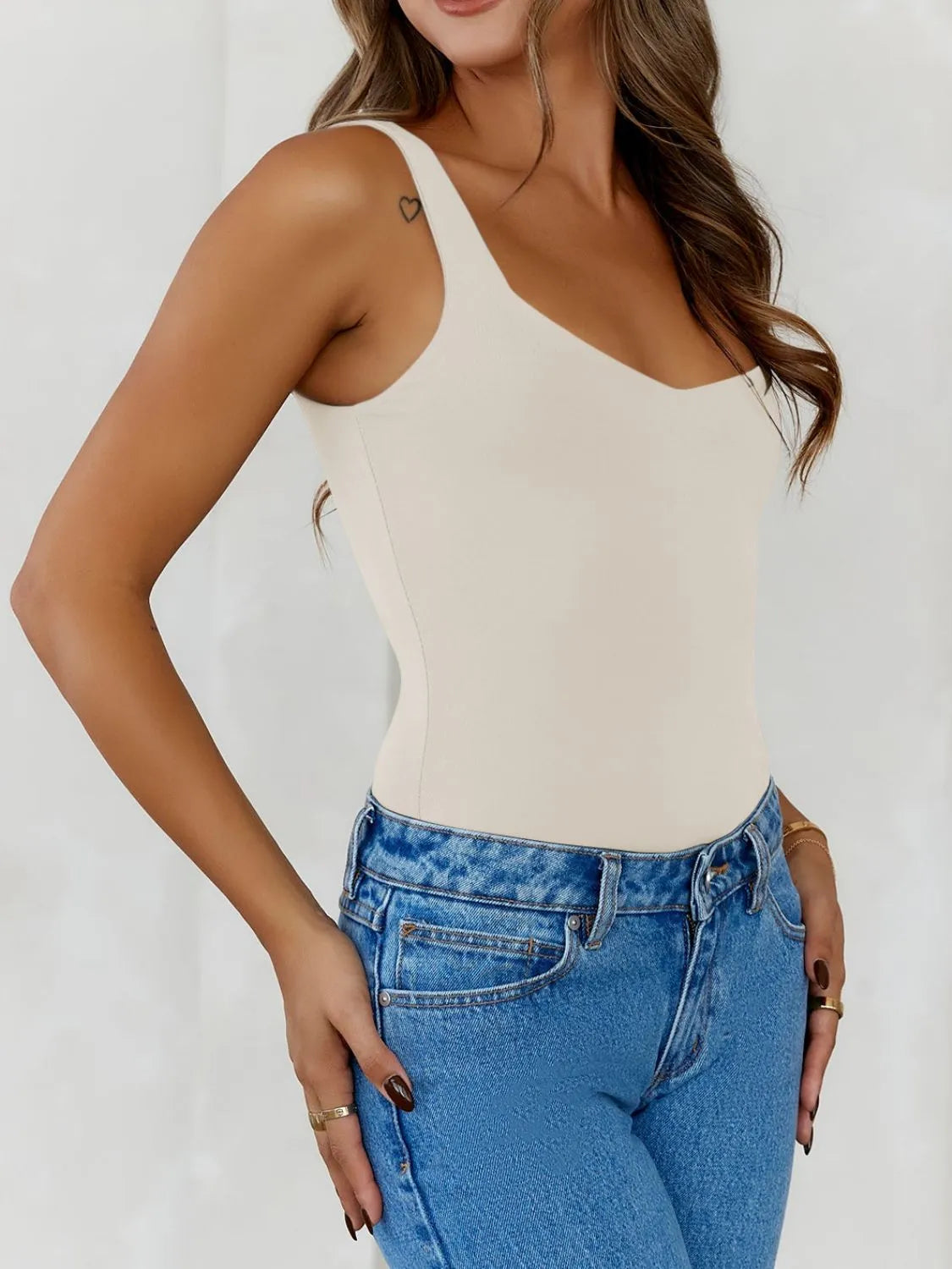 Solid Color Wide Strap Cami (8)