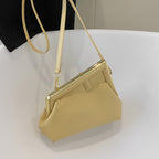All-match Messenger Bag Irregular Textured One-shoulder photo 1