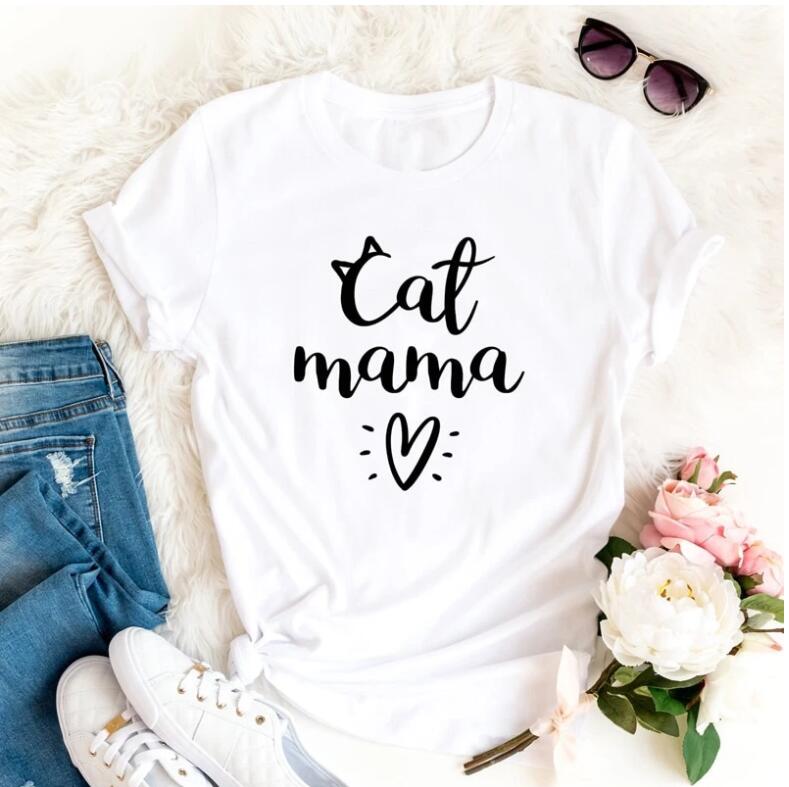 Cat Mama Graphic Tee photo 1