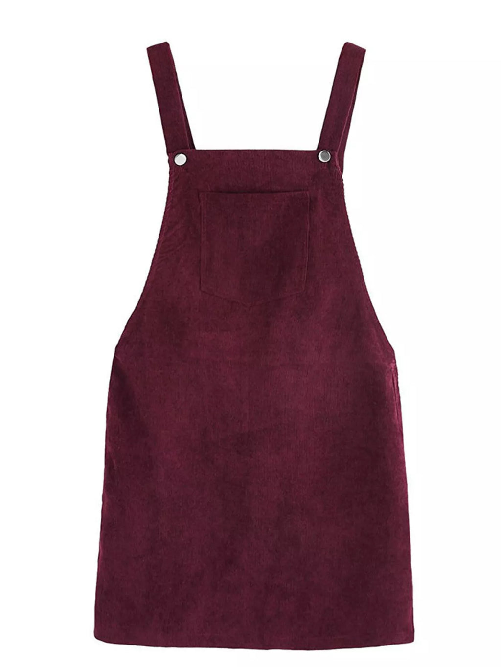 Corduroy Wide Strap Overall Dress (12)