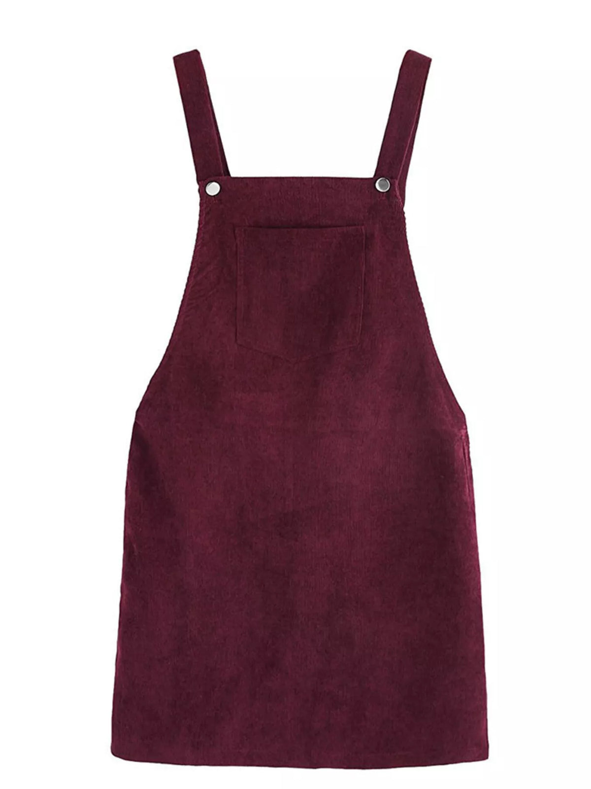 Corduroy Wide Strap Overall Dress (12)