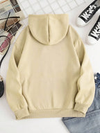 Drawstring Dropped Shoulder Hoodie (18)