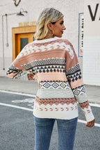 Round Neck Drop Shoulder Sweater (6)