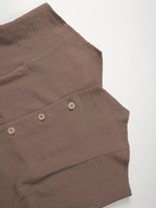 Button-down Vest Wide Leg Pants Set (18)