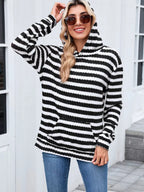 Striped Dropped Shoulder Hoodie (11)