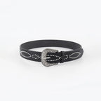 Pu Leather Rhinestone Belt (14)