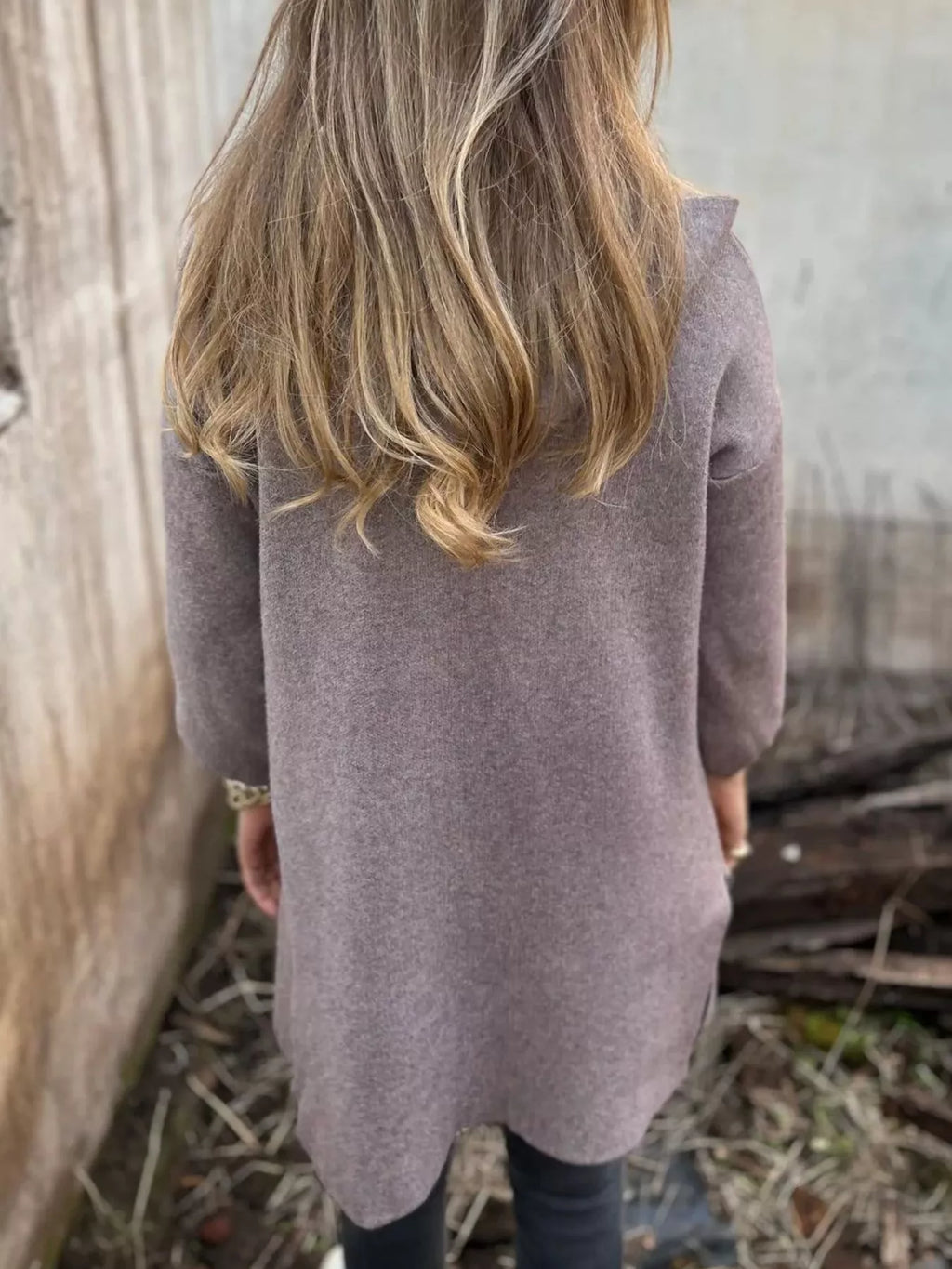Full Size Open Front Drop Shoulder Hooded Cardigan Plus (17)