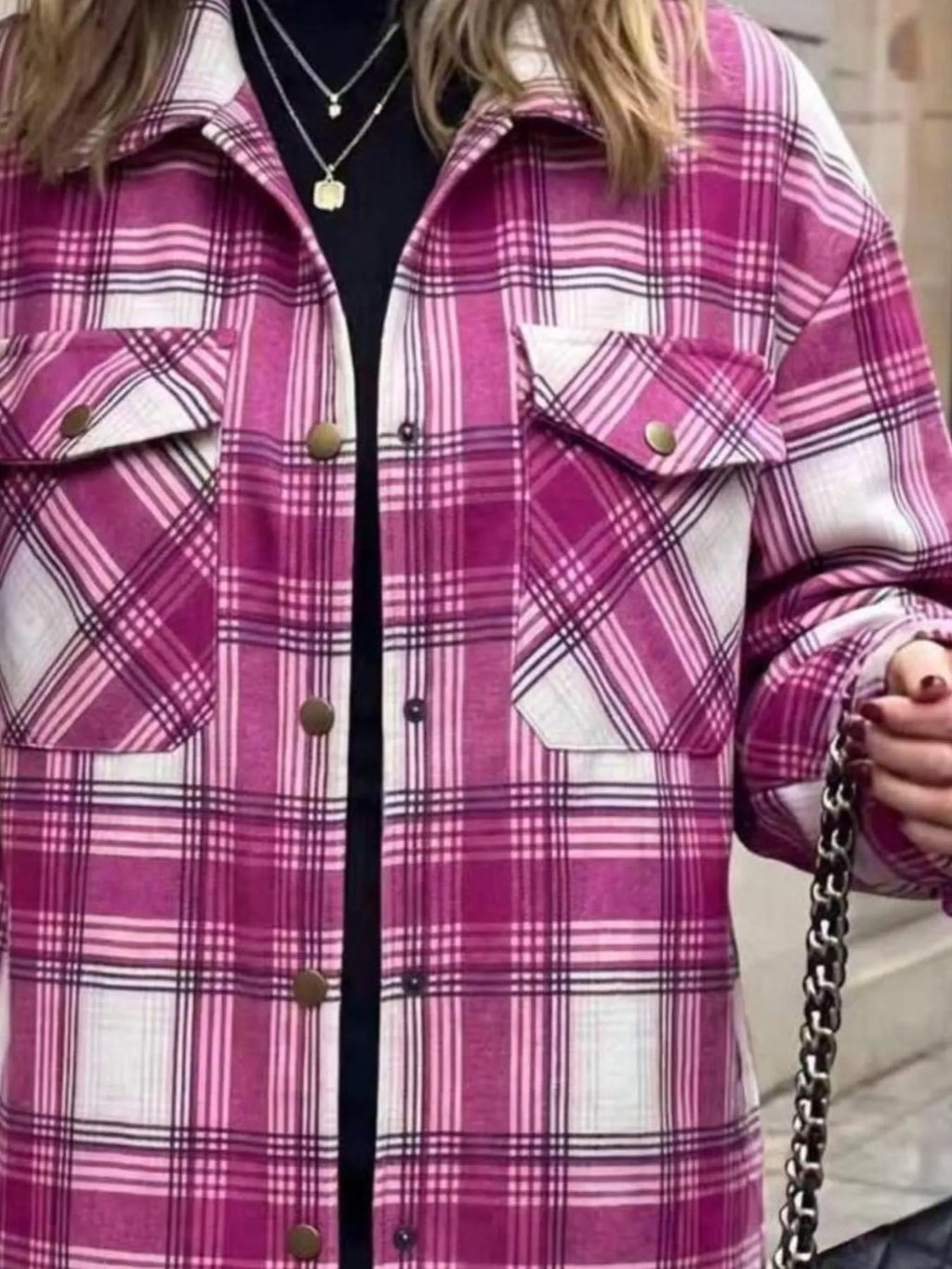 Plaid Snap Down Shacket (9)