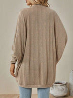 Cozy Oversized Open Front Knit Cardigan (15)
