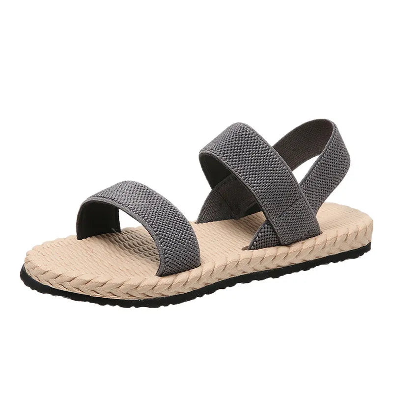 Open Toe Flat Sandals (5)